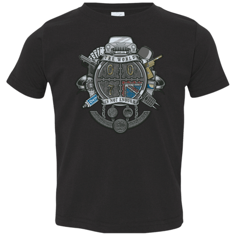 T-Shirts Black / 2T British Spy Crest Toddler Premium T-Shirt