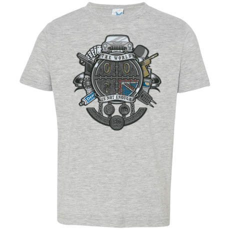 T-Shirts Heather / 2T British Spy Crest Toddler Premium T-Shirt