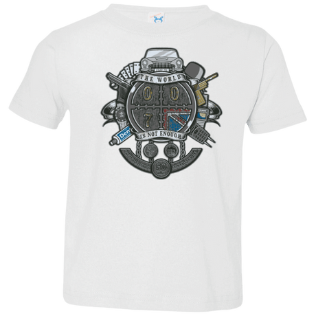 T-Shirts White / 2T British Spy Crest Toddler Premium T-Shirt