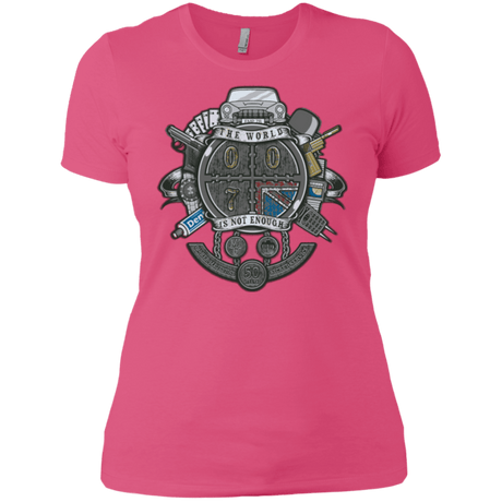 T-Shirts Hot Pink / X-Small British Spy Crest Women's Premium T-Shirt