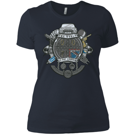 T-Shirts Indigo / X-Small British Spy Crest Women's Premium T-Shirt