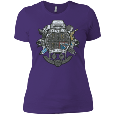 T-Shirts Purple / X-Small British Spy Crest Women's Premium T-Shirt