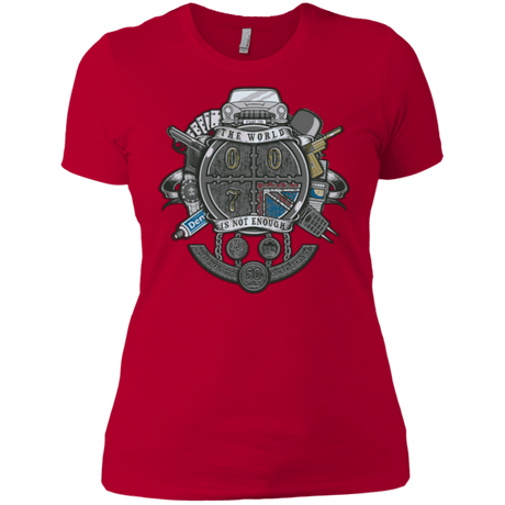 T-Shirts Red / X-Small British Spy Crest Women's Premium T-Shirt
