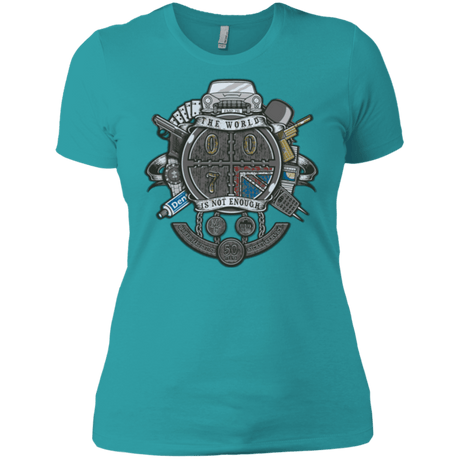 T-Shirts Tahiti Blue / X-Small British Spy Crest Women's Premium T-Shirt