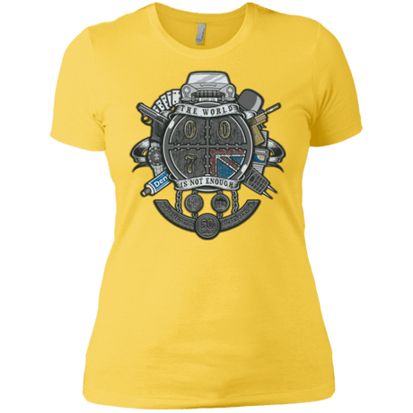 T-Shirts Vibrant Yellow / X-Small British Spy Crest Women's Premium T-Shirt