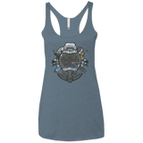 T-Shirts Indigo / X-Small British Spy Crest Women's Triblend Racerback Tank