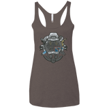 T-Shirts Macchiato / X-Small British Spy Crest Women's Triblend Racerback Tank