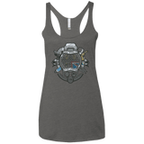 T-Shirts Premium Heather / X-Small British Spy Crest Women's Triblend Racerback Tank