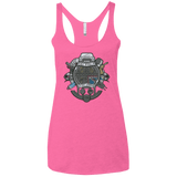 T-Shirts Vintage Pink / X-Small British Spy Crest Women's Triblend Racerback Tank