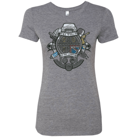 T-Shirts Premium Heather / Small British Spy Crest Women's Triblend T-Shirt