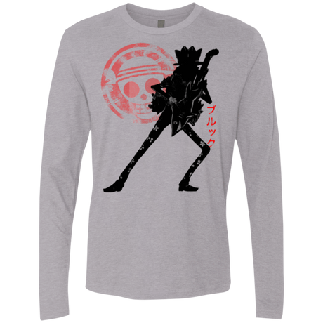 T-Shirts Heather Grey / Small Brook Men's Premium Long Sleeve