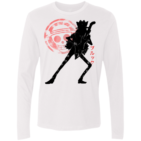 T-Shirts White / Small Brook Men's Premium Long Sleeve