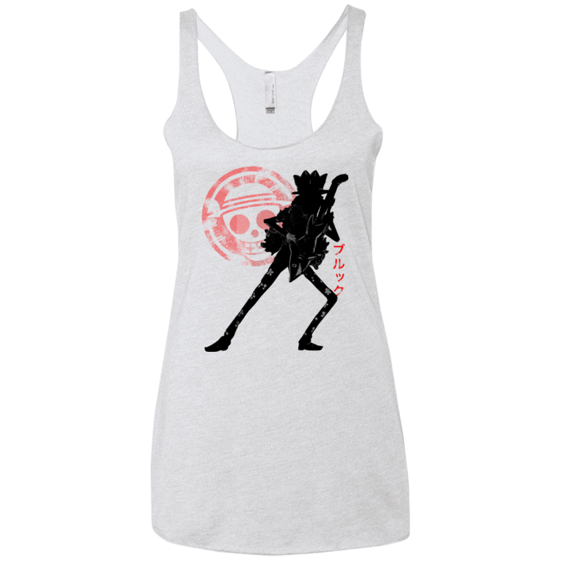 T-Shirts Heather White / X-Small Brook Women's Triblend Racerback Tank