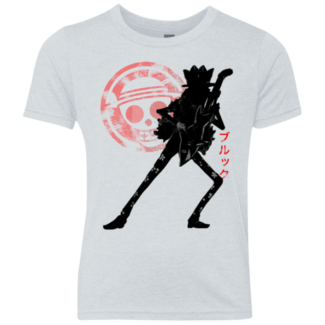 T-Shirts Heather White / YXS Brook Youth Triblend T-Shirt