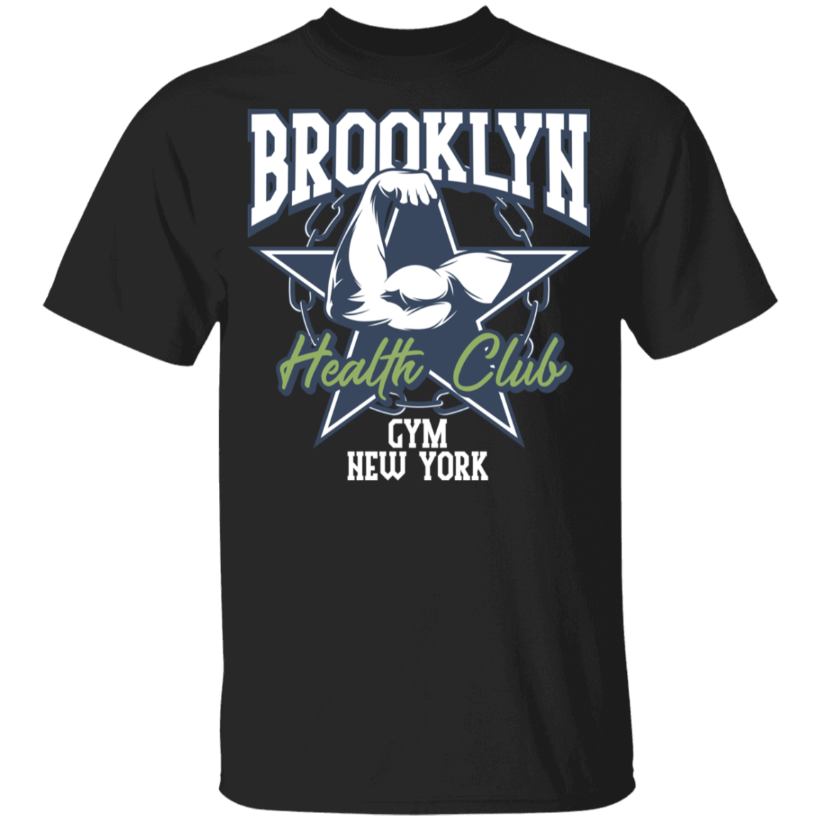 T-Shirts Black / YXS Brooklyn Health Club Youth T-Shirt