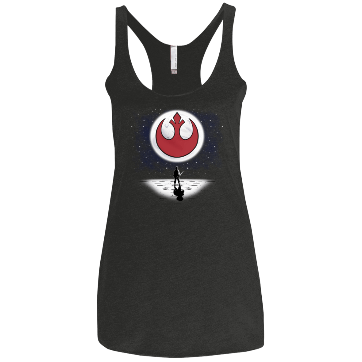 T-Shirts Vintage Black / X-Small Broom Boy Women's Triblend Racerback Tank