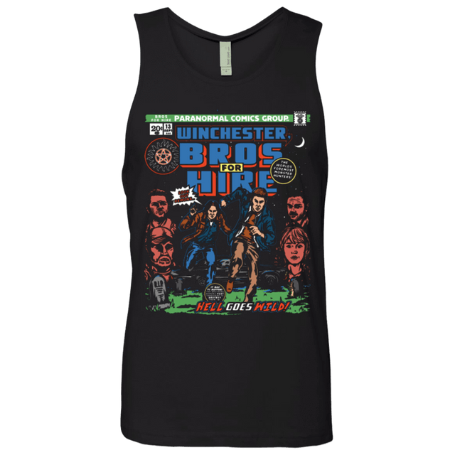 T-Shirts Black / Small Bros 4 Hire Men's Premium Tank Top