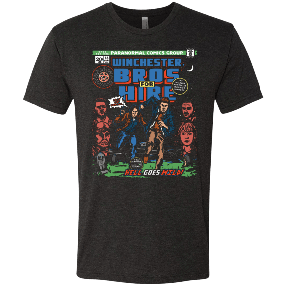 T-Shirts Vintage Black / Small Bros 4 Hire Men's Triblend T-Shirt