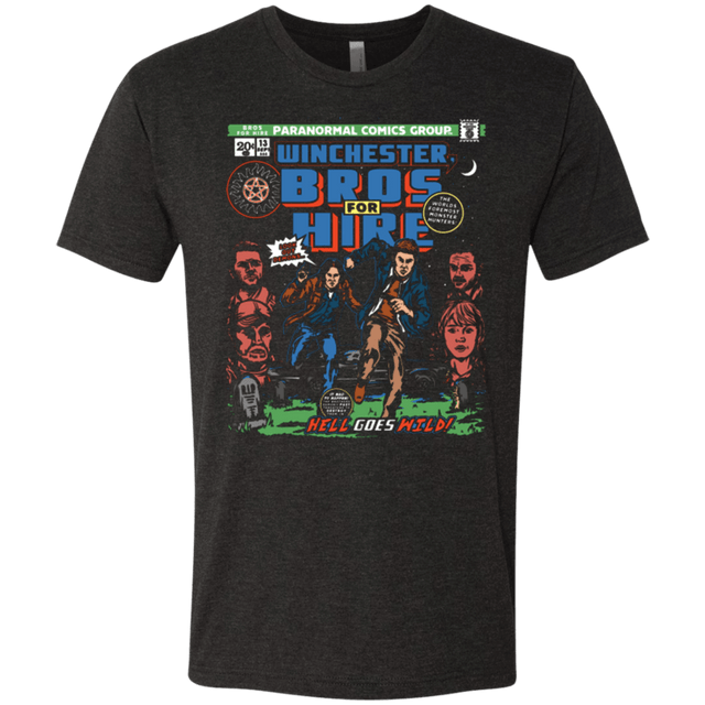 T-Shirts Vintage Black / Small Bros 4 Hire Men's Triblend T-Shirt