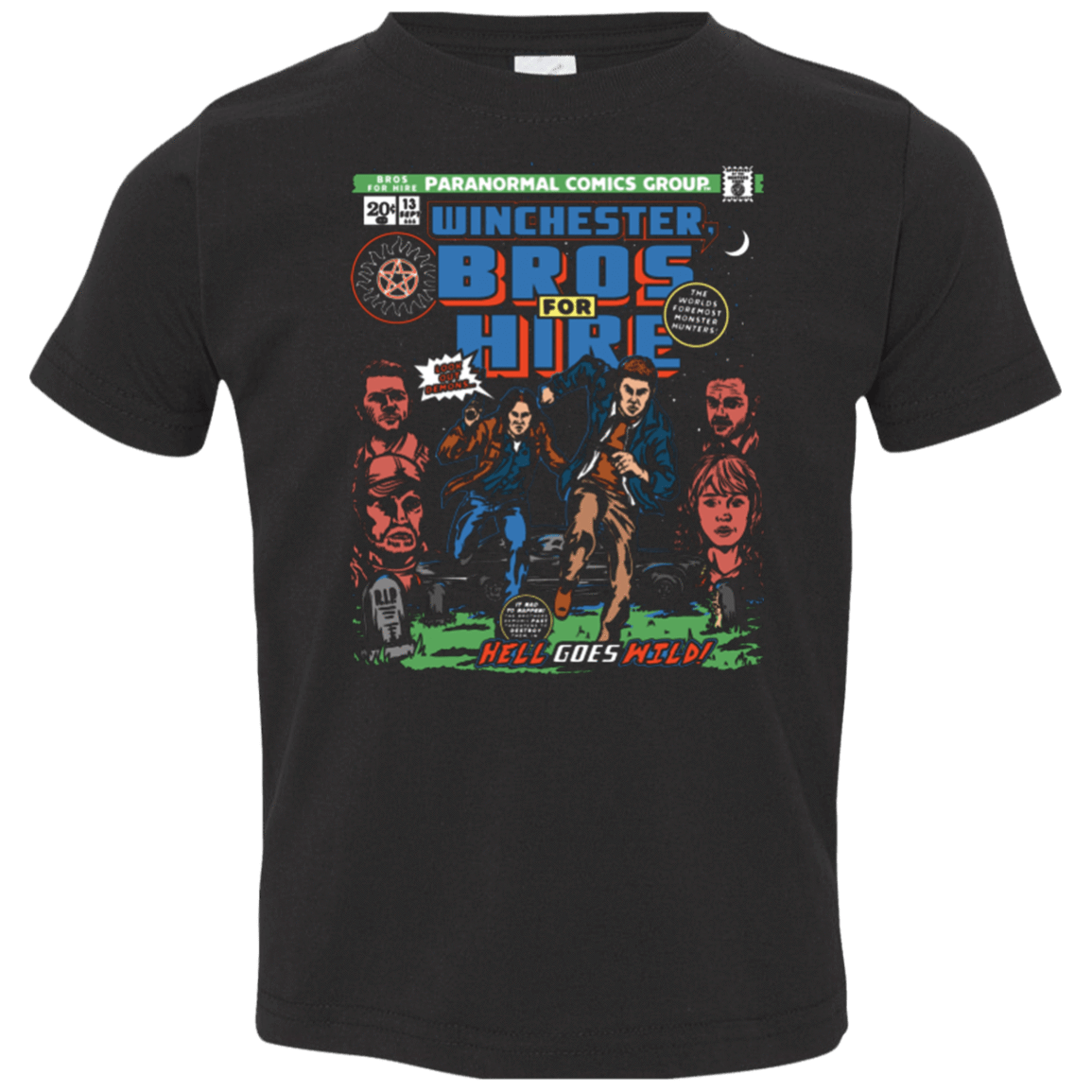 T-Shirts Black / 2T Bros 4 Hire Toddler Premium T-Shirt