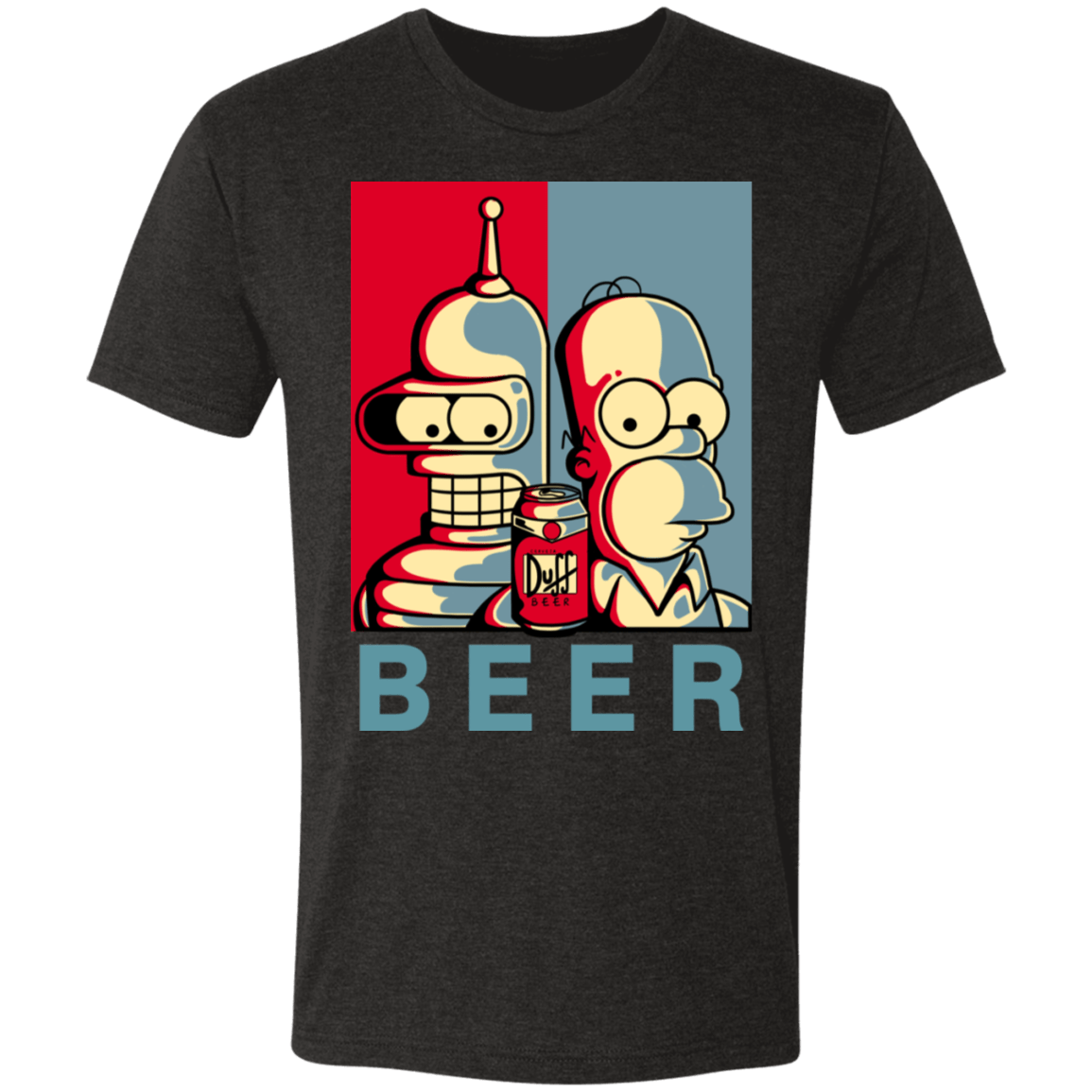 T-Shirts Vintage Black / S Brothers Beer Men's Triblend T-Shirt