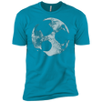 T-Shirts Turquoise / YXS Brothers Moon Boys Premium T-Shirt