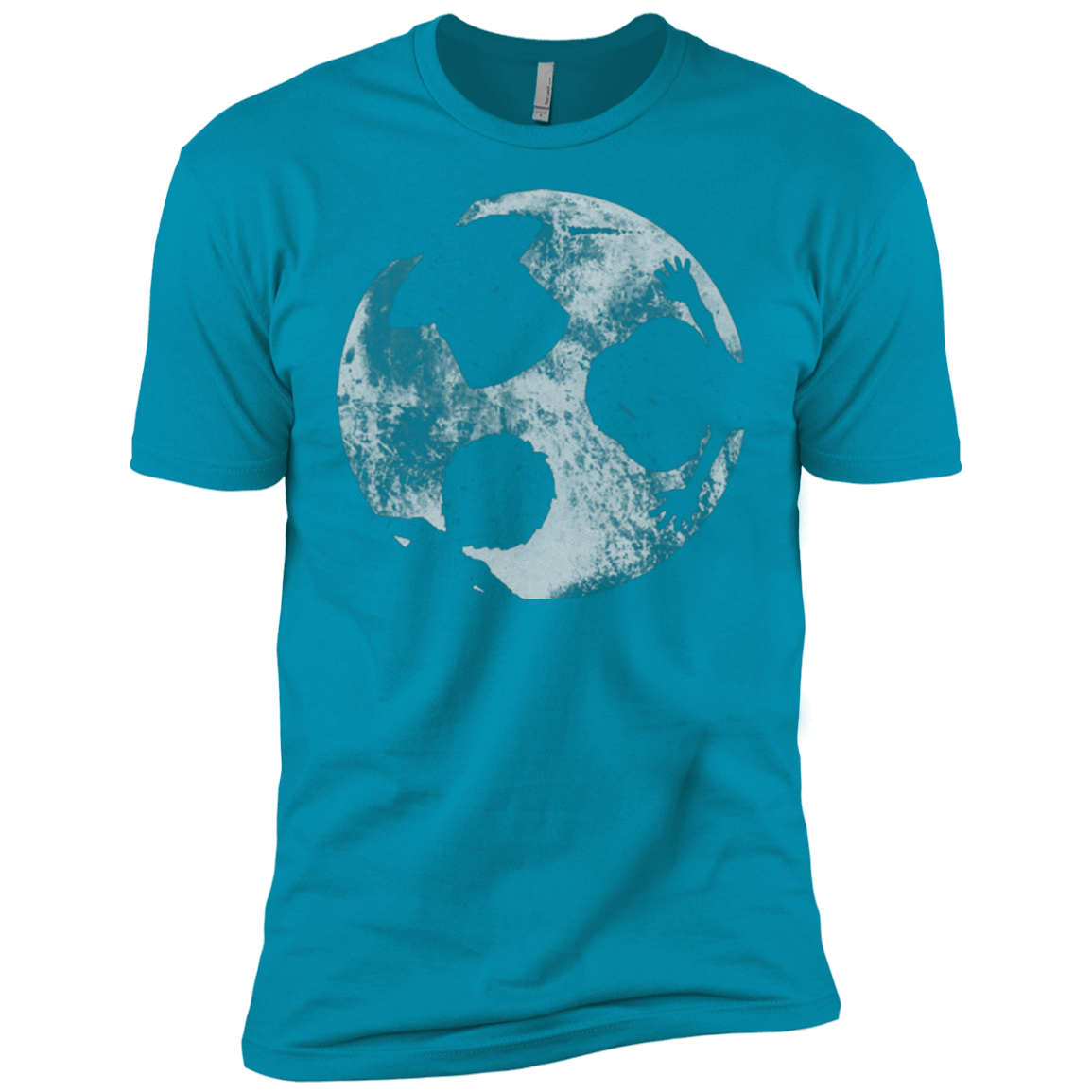 T-Shirts Turquoise / YXS Brothers Moon Boys Premium T-Shirt