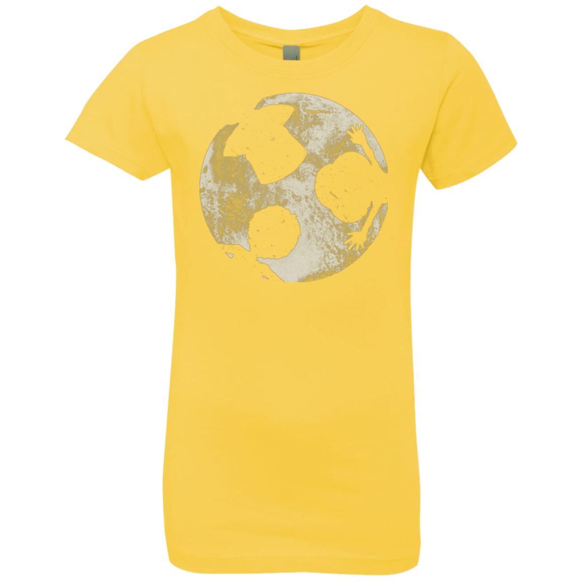 T-Shirts Vibrant Yellow / YXS Brothers Moon Girls Premium T-Shirt