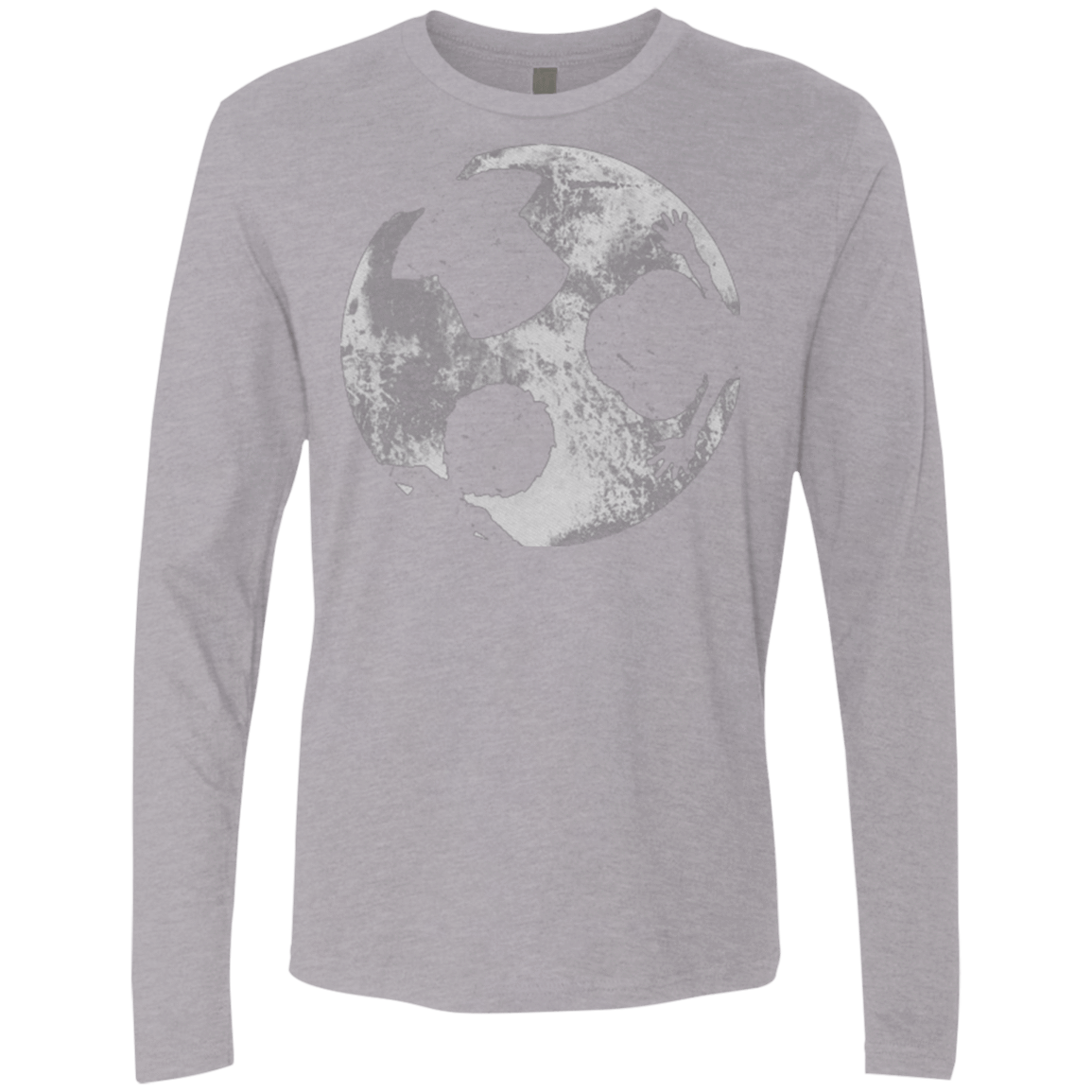 T-Shirts Heather Grey / Small Brothers Moon Men's Premium Long Sleeve