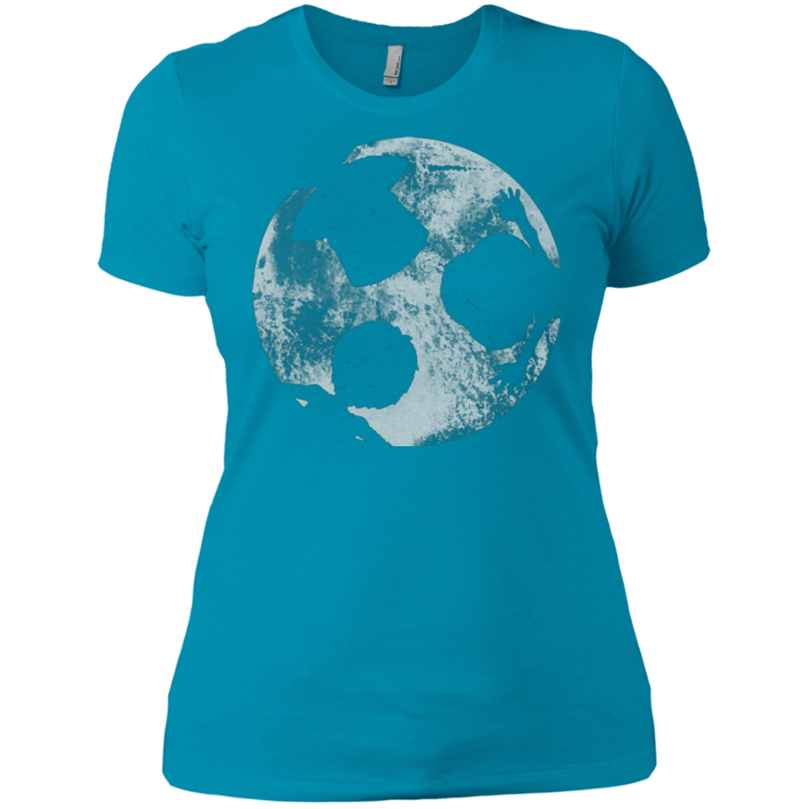 T-Shirts Turquoise / X-Small Brothers Moon Women's Premium T-Shirt
