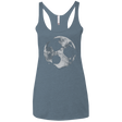 T-Shirts Indigo / X-Small Brothers Moon Women's Triblend Racerback Tank