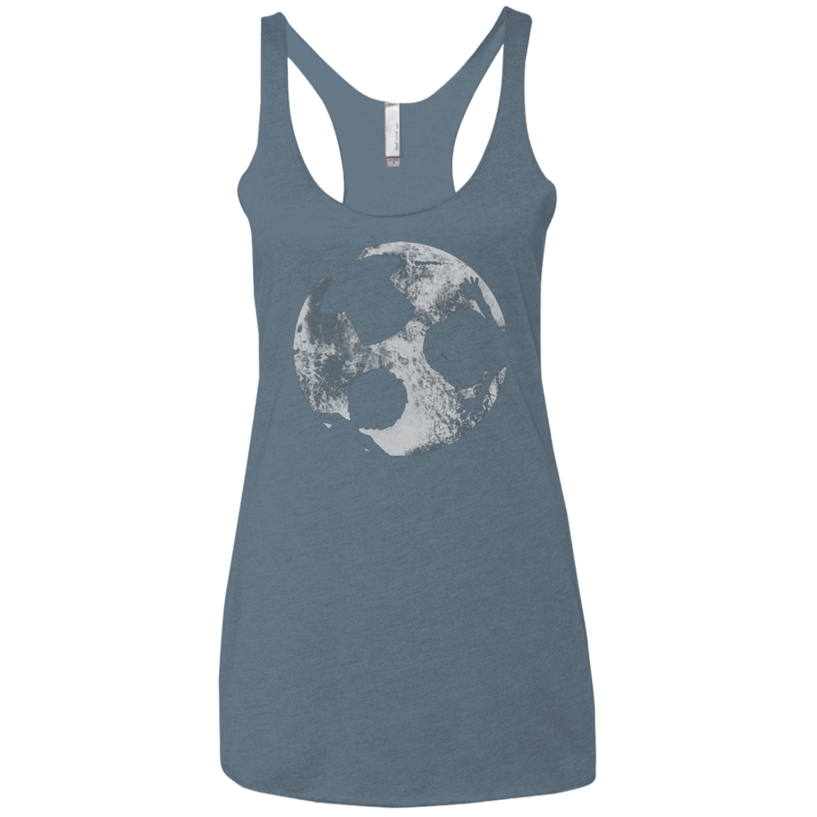 T-Shirts Indigo / X-Small Brothers Moon Women's Triblend Racerback Tank