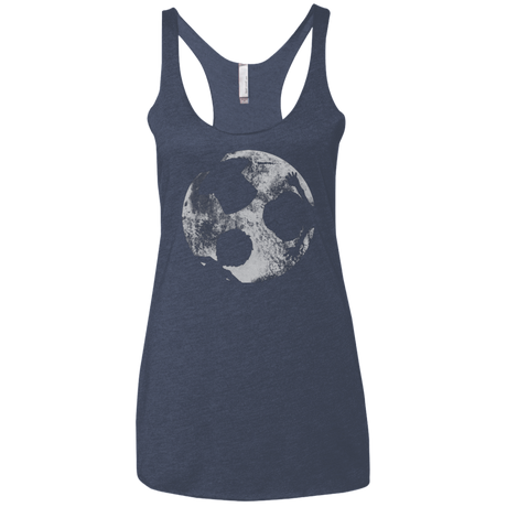 T-Shirts Vintage Navy / X-Small Brothers Moon Women's Triblend Racerback Tank