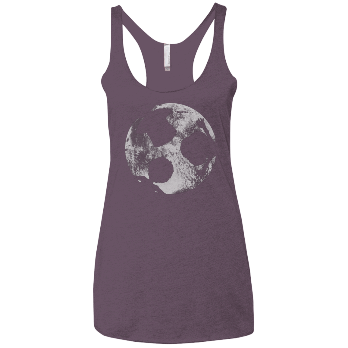 T-Shirts Vintage Purple / X-Small Brothers Moon Women's Triblend Racerback Tank