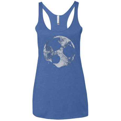 T-Shirts Vintage Royal / X-Small Brothers Moon Women's Triblend Racerback Tank