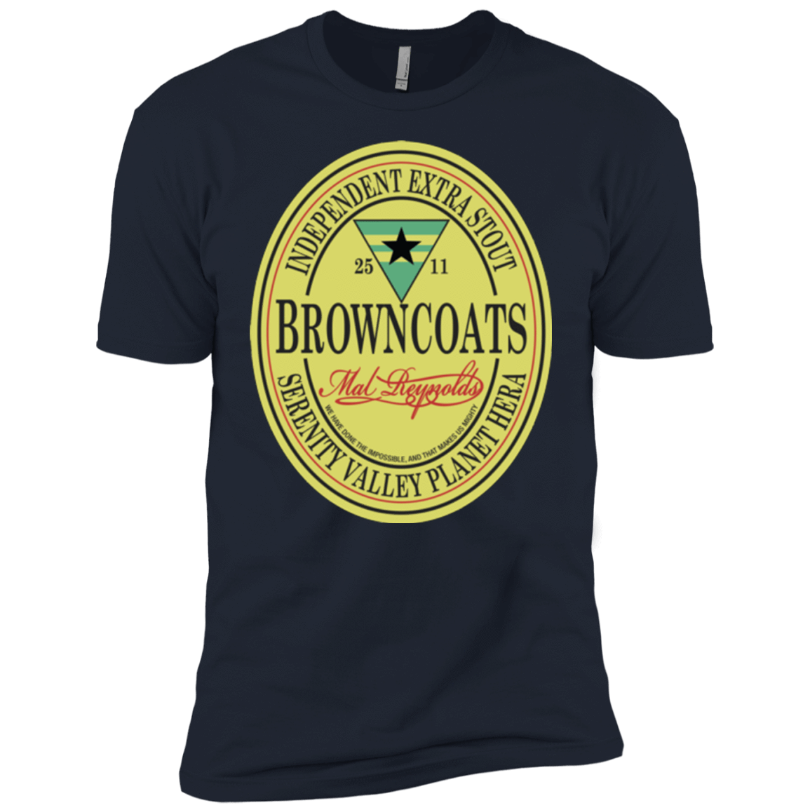 T-Shirts Midnight Navy / YXS Browncoats Stout Boys Premium T-Shirt