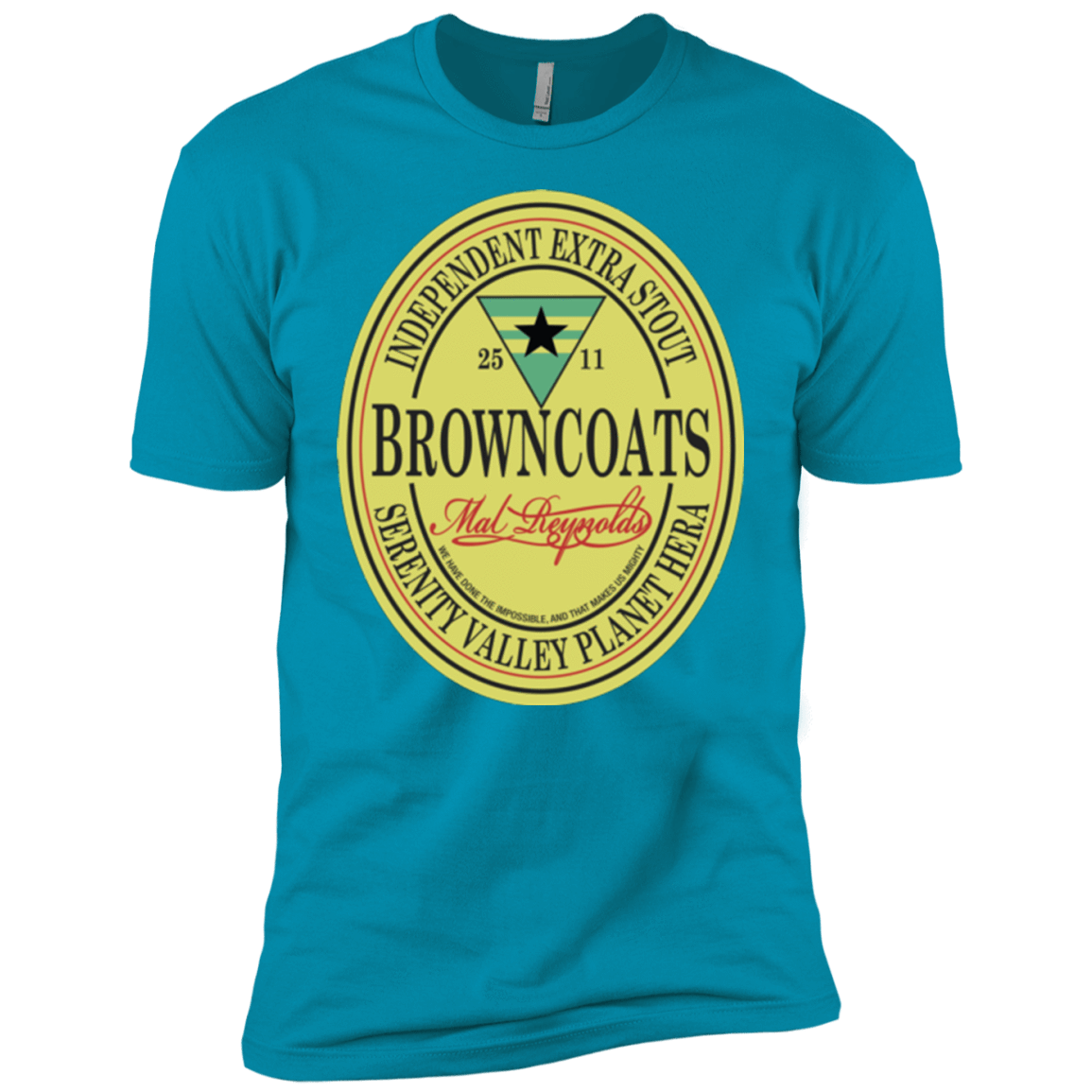 T-Shirts Turquoise / YXS Browncoats Stout Boys Premium T-Shirt
