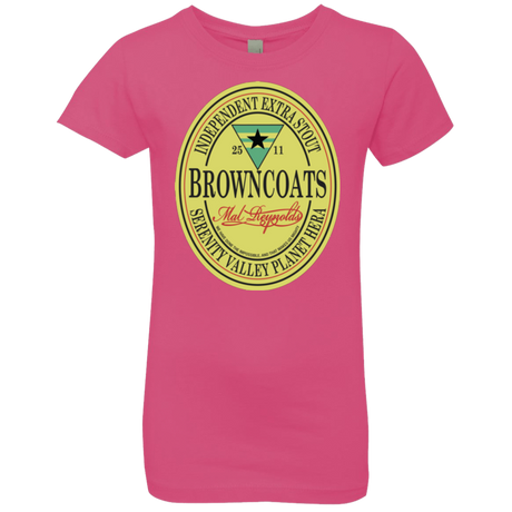 T-Shirts Hot Pink / YXS Browncoats Stout Girls Premium T-Shirt