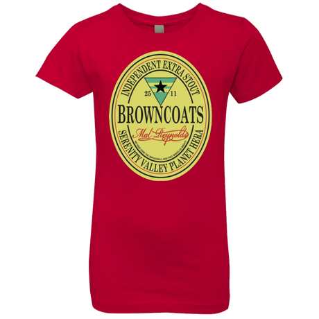 T-Shirts Red / YXS Browncoats Stout Girls Premium T-Shirt