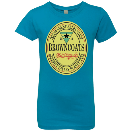 T-Shirts Turquoise / YXS Browncoats Stout Girls Premium T-Shirt