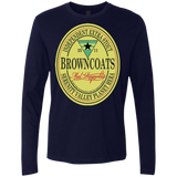 T-Shirts Midnight Navy / Small Browncoats Stout Men's Premium Long Sleeve