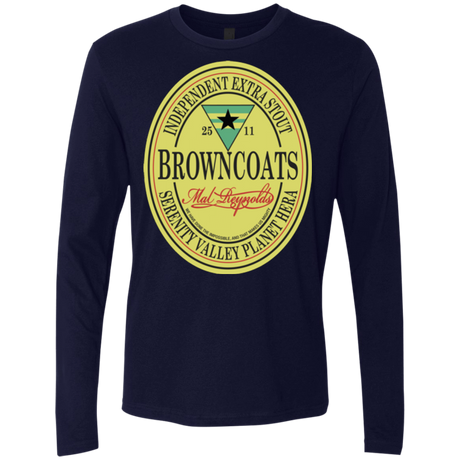 T-Shirts Midnight Navy / Small Browncoats Stout Men's Premium Long Sleeve