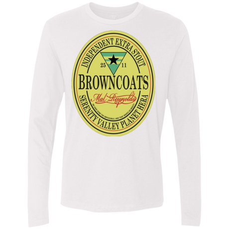 T-Shirts White / Small Browncoats Stout Men's Premium Long Sleeve
