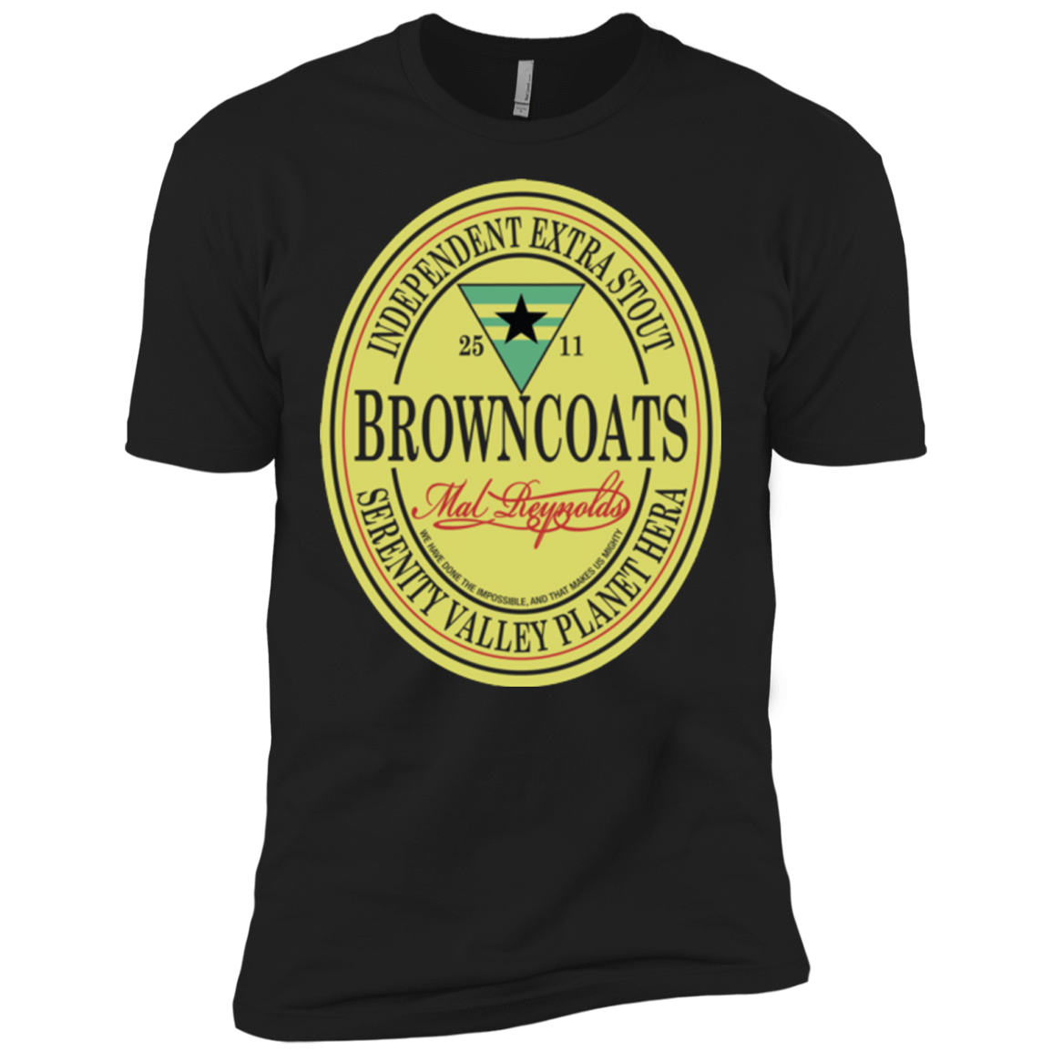 T-Shirts Black / X-Small Browncoats Stout Men's Premium T-Shirt