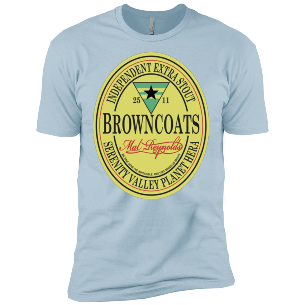 T-Shirts Light Blue / X-Small Browncoats Stout Men's Premium T-Shirt