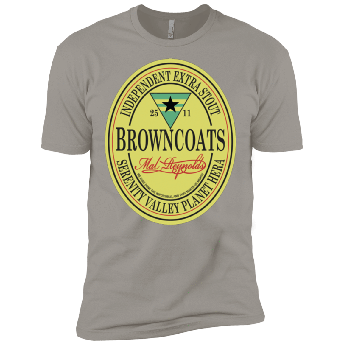 T-Shirts Light Grey / X-Small Browncoats Stout Men's Premium T-Shirt