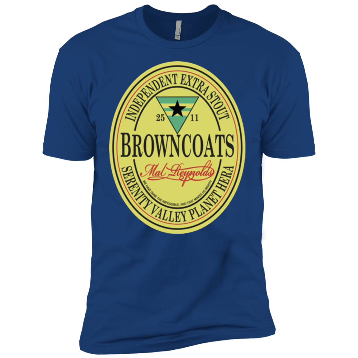 T-Shirts Royal / X-Small Browncoats Stout Men's Premium T-Shirt