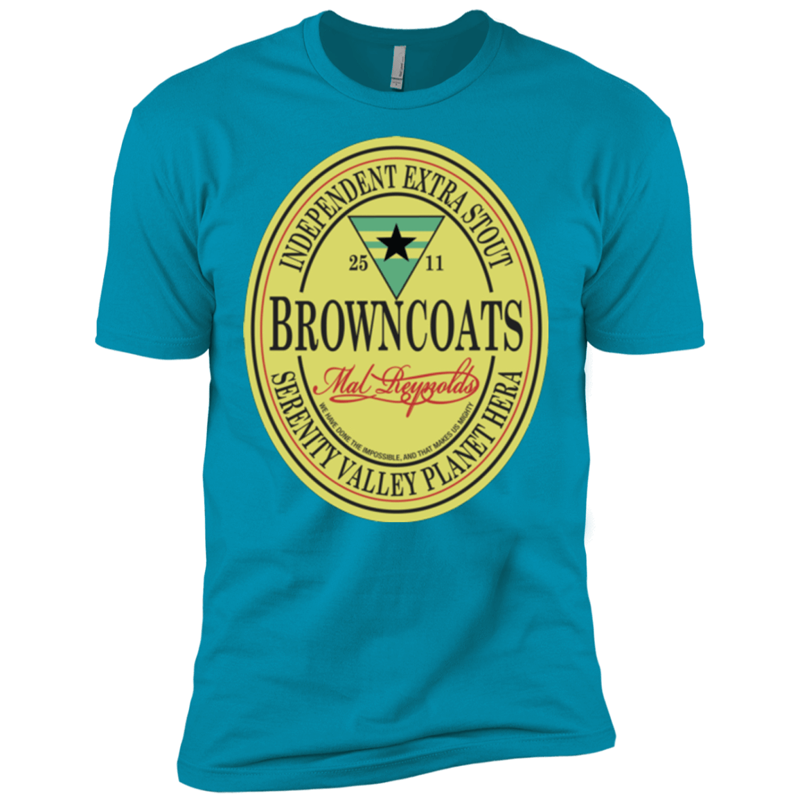 T-Shirts Turquoise / X-Small Browncoats Stout Men's Premium T-Shirt