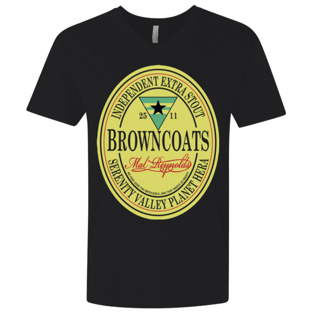T-Shirts Black / X-Small Browncoats Stout Men's Premium V-Neck