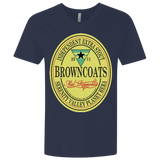 T-Shirts Midnight Navy / X-Small Browncoats Stout Men's Premium V-Neck